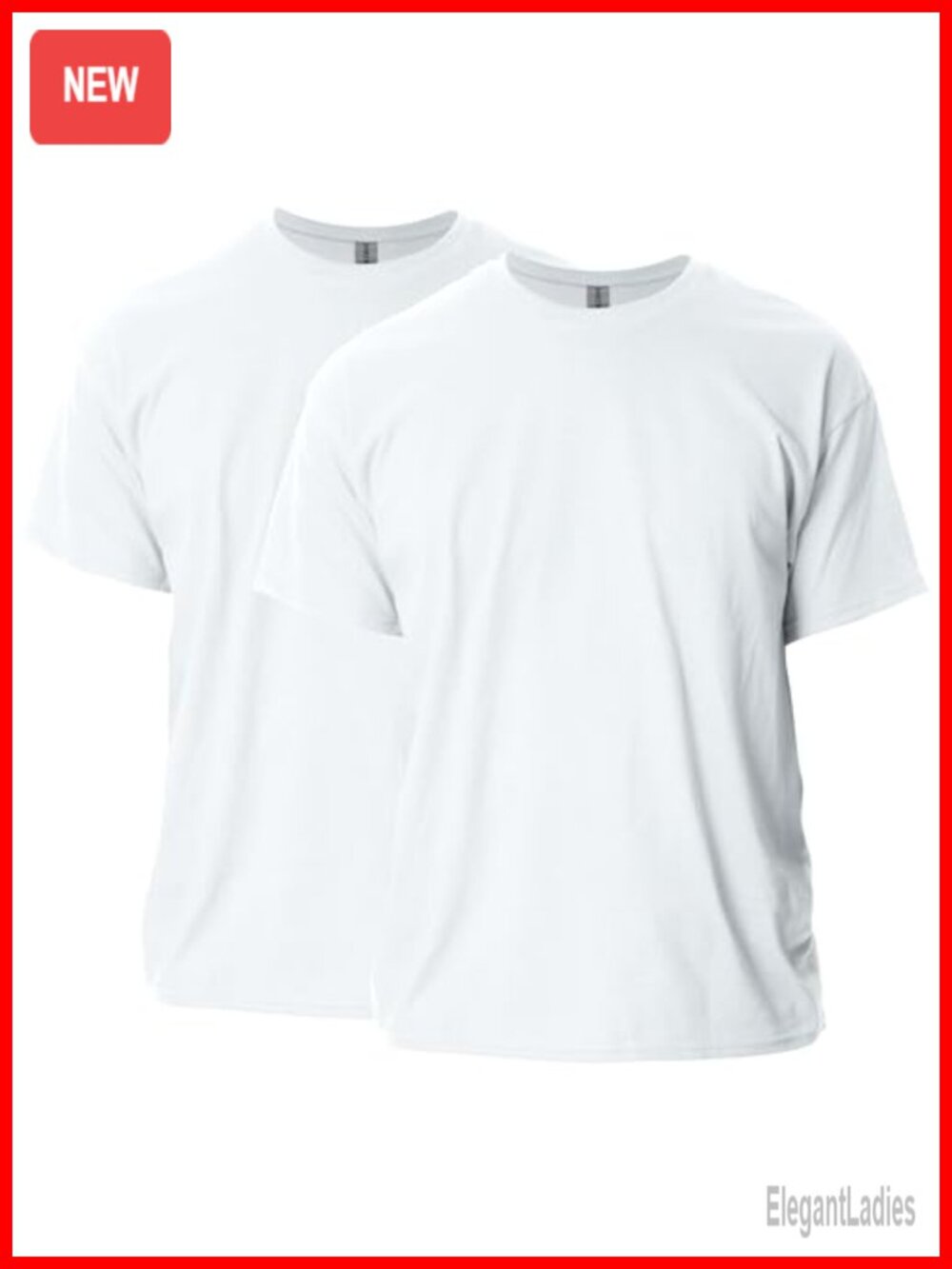 Gildan Ultra Cotton Classic Fit Crew Neck Short Sleeve T-Shirt